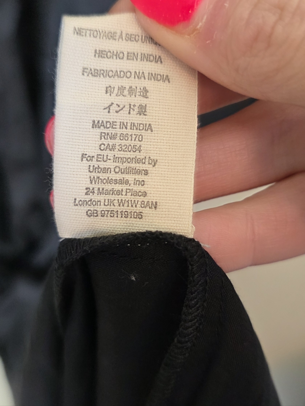 New Jen's Pirate Booty Maxi Kimono Angel Fire Kaftan Cottagecore Black XS - Picture 6 of 8